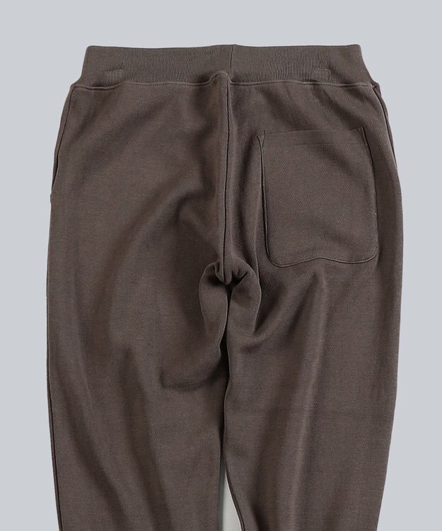 WHITE MAILS 【UNISEX】COTTON PAPER DOUBLE FACE イージーパンツ カーキ