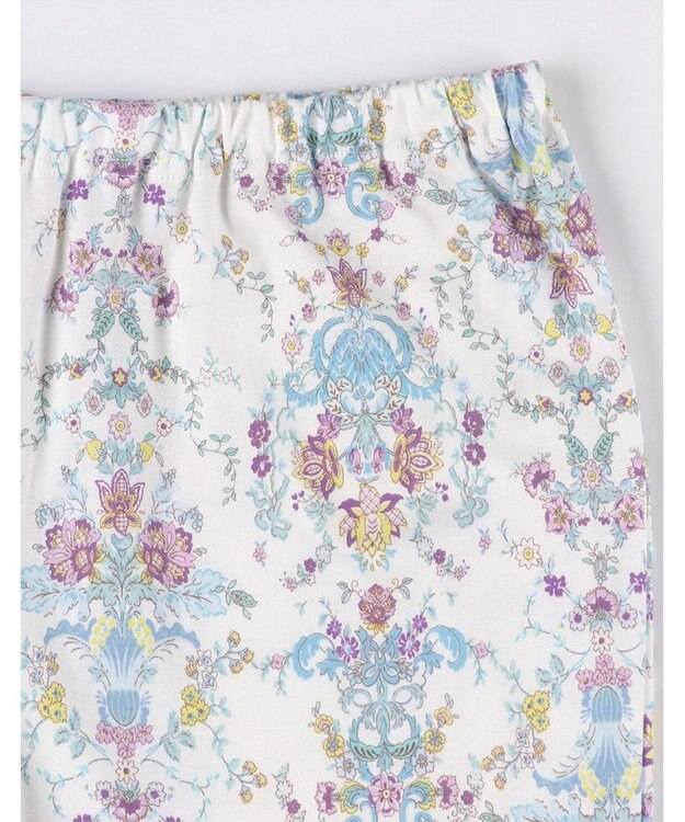 WACOAL パジャマ 長袖 長ズボン 綿100%(本体) ミントン レディース NDX541 /ワコール ホワイト