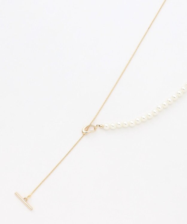 ANY ラリエットネックレス ライトゴールド