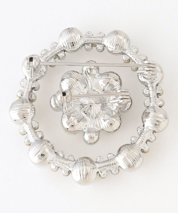 ANY 【3WAY】セットパールブローチ シルバー