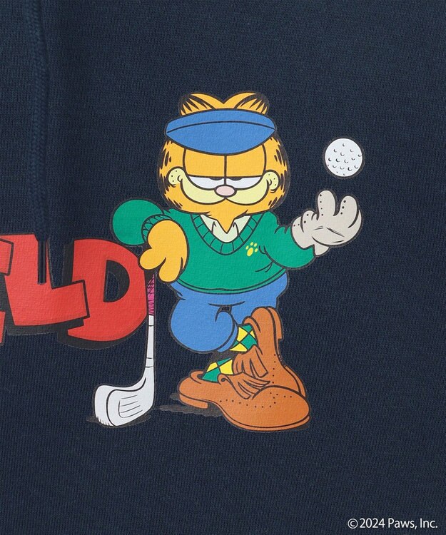 PW CIRCULUS 【MEN】Garfield フーディー ネイビー系