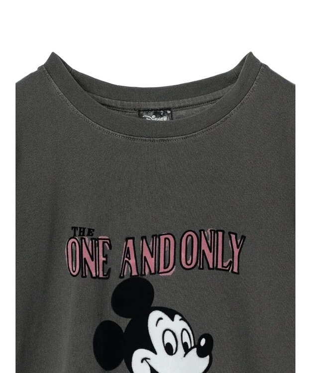 AMERICAN HOLIC フロッキーＰｔフェード加工Ｔ／Ｍｉｃｋｅｙ Charcoal Gray