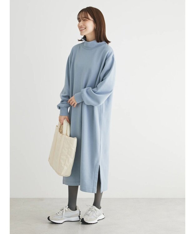 Green Parks Ｂｒｕｓｈｅｄ　裏起毛ワンピース