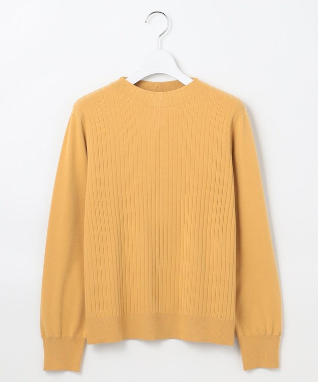 J.PRESS LADIES L 【洗える】VIGODA ニット イエロー系