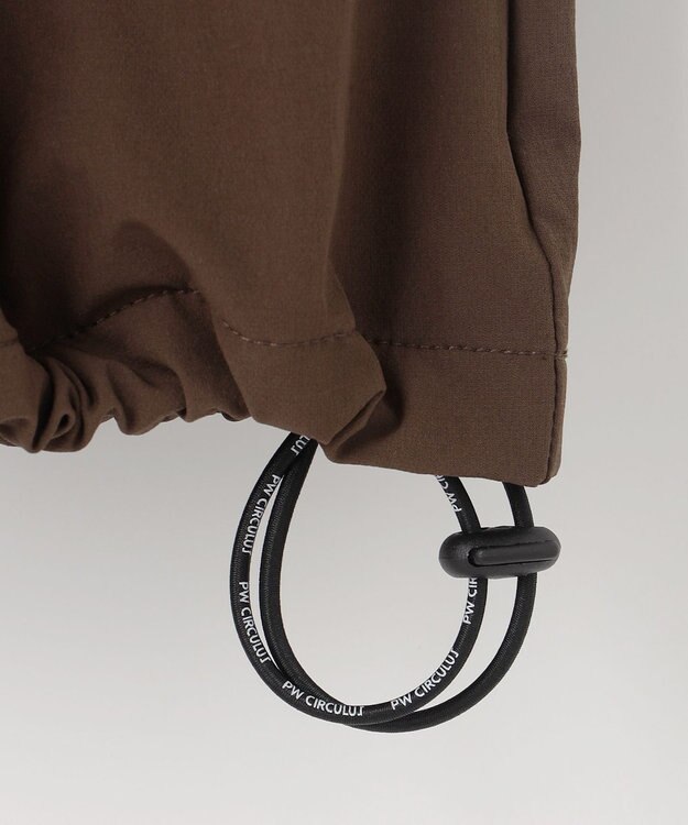 PW CIRCULUS 【ストレッチ素材】【WOMEN】セミワイド イージーパンツ ゴルフウェア レディース ダークブラウン系