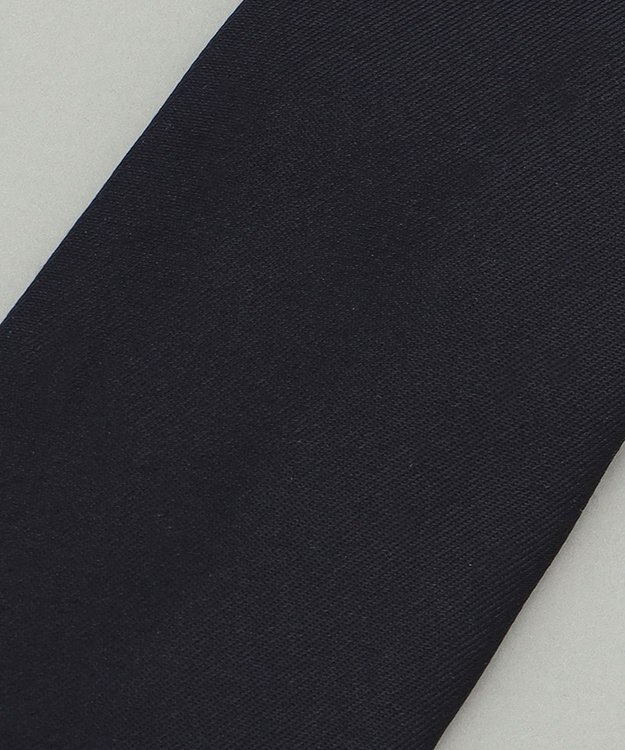 GOTAIRIKU 【日本製】西陣ネクタイ＿無地 ネイビー系