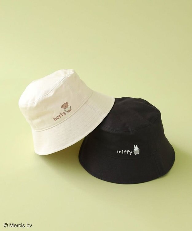 Green Parks Ｍｉｆｆｙ／刺繍バケットハット Ivory