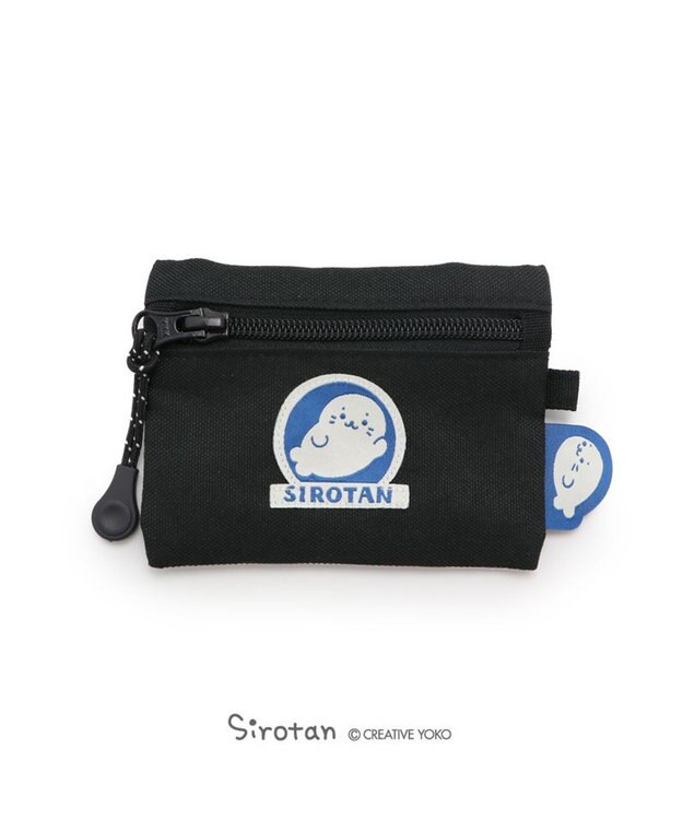 Mother garden しろたん コインケース 黒色 小銭入れ 財布 ポーチ 黒