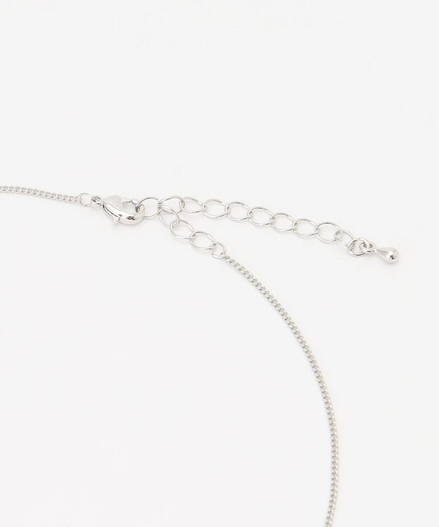 ANY ２連ドロップフープネックレス シルバー