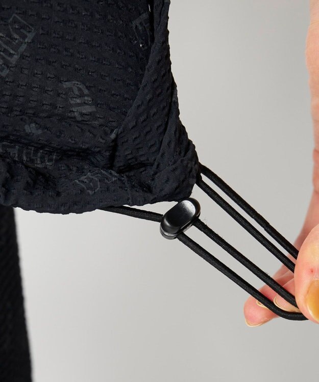 FILA GOLF／marie claire 【FILA GOLF】 ブランドロゴプリントTシャツ ブラック