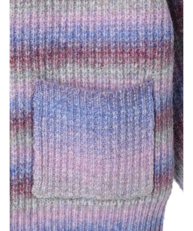 AMERICAN HOLIC グラデーションニットカーディガン Purple