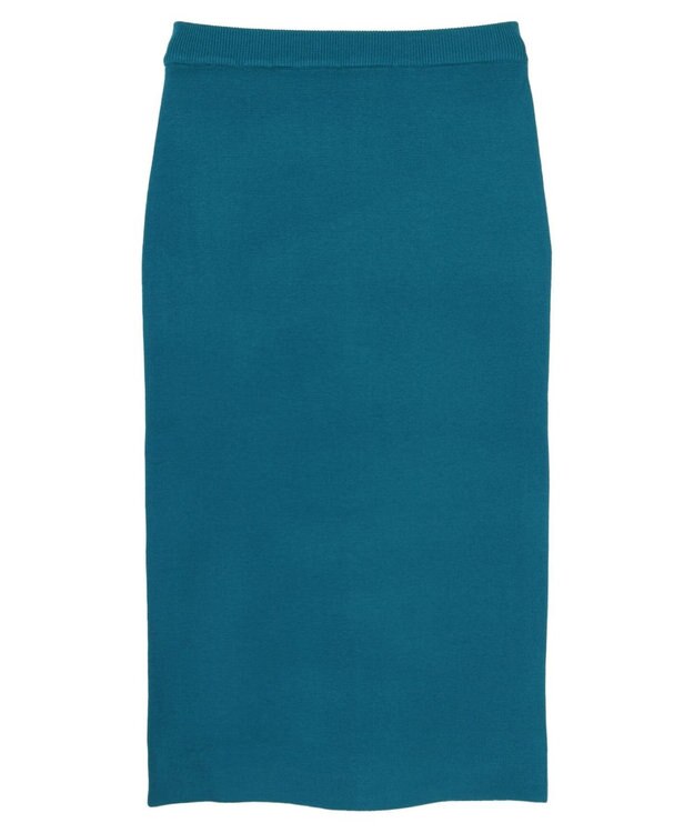 AMERICAN HOLIC ミラノリブニットタイトスカート Blue Green