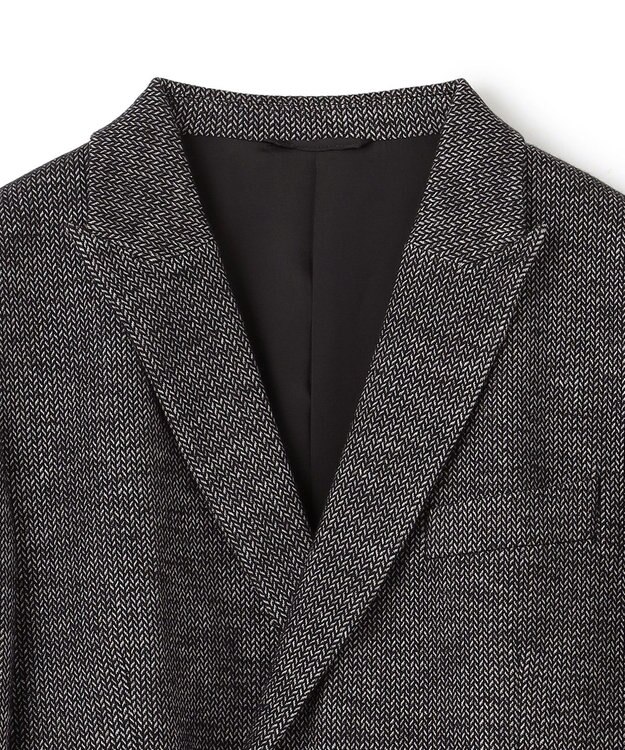 JOSEPH HOMME ドビージャージー　ダブルブレストジャケット ライトグレー系