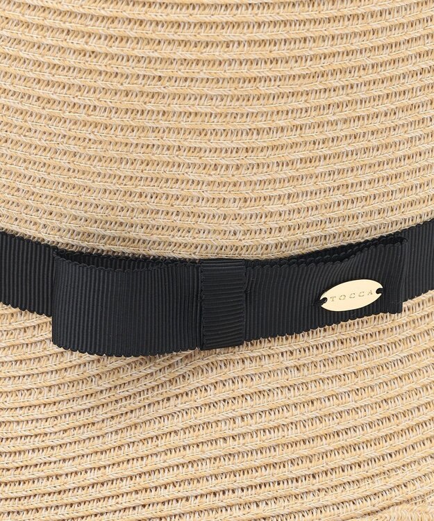 TOCCA 【UV99%以上カット・吸水速乾・抗菌防臭・洗える・サイズ調整可】EDGE UP BRAID HAT ハット ベージュ系