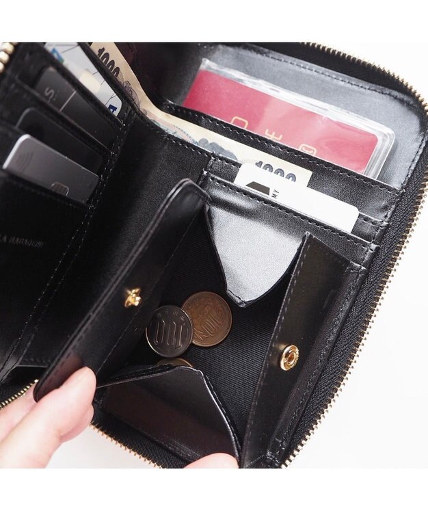 LA BAGAGERIE 【インスタグラマー chiyoさん×LA BAGAGERIE】チェーンスマホショルダー ブラック