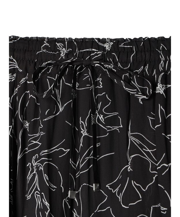 Green Parks サラフレギャザースカートII Flower