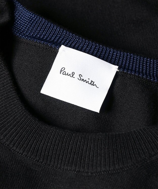 Paul Smith スリーブデザイン ノースリーブニット ブラック