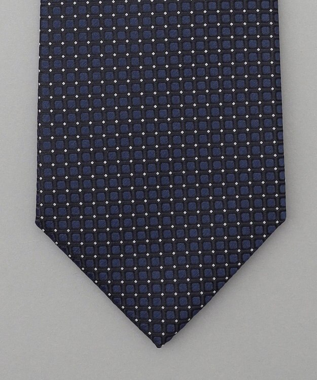 GOTAIRIKU GOTAIRIKU別注【MANTERO SETA/マンテロ・セタ】ネクタイ_紺格子柄 ネイビー系8