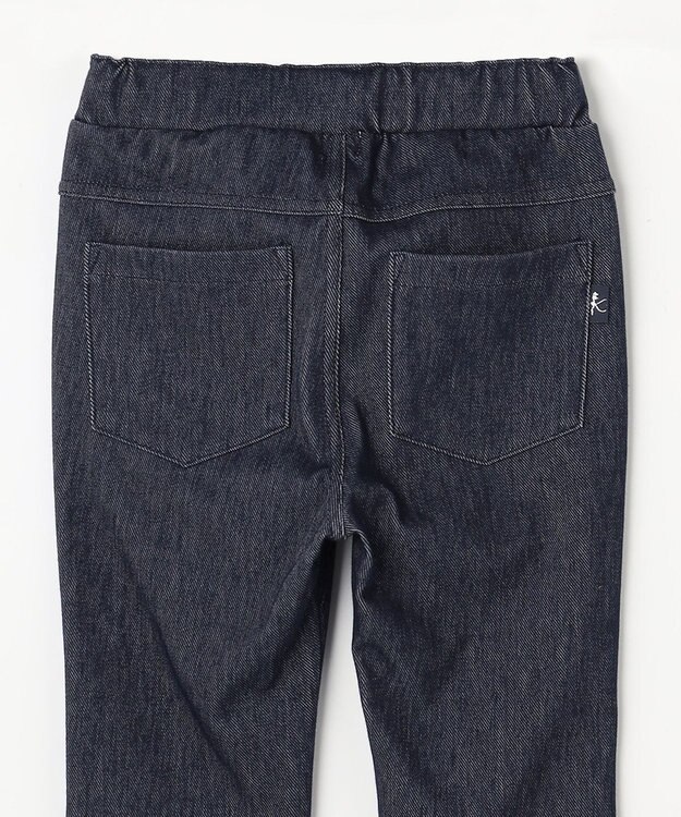 組曲 KIDS 【110-140㎝】シンフォニー デニムニットパンツ ネイビー