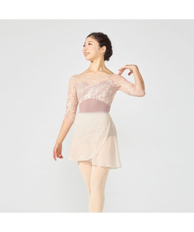 Chacott 【Nela ライン】巻きスカート ヨーロピアンピンク