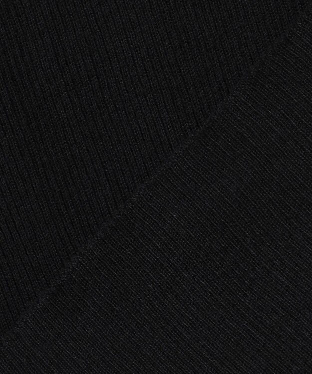 Feroux 襟フリル ニット ブラック系