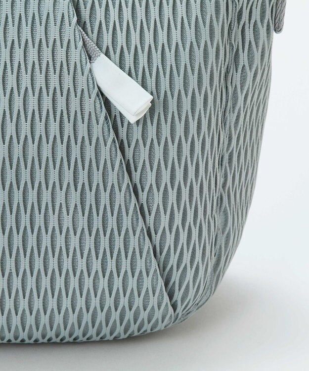 TOPKAPI 【Breath TOPKAPI】ポリメッシュ ショルダーバッグ ライトグレー