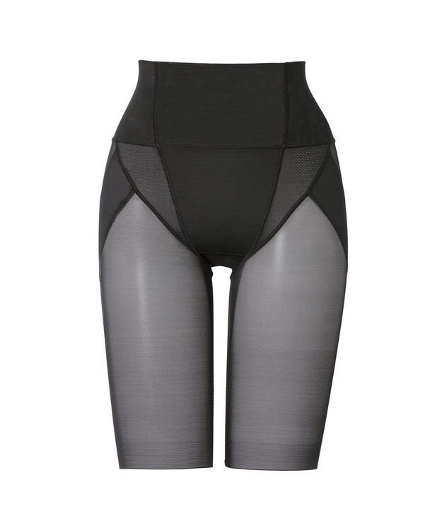 BRADELIS New York 【Yukine inc. 】ゆきねえモアソフト快適ホールドガードル24 接触冷感で汗をかいても快適補正 ブラック