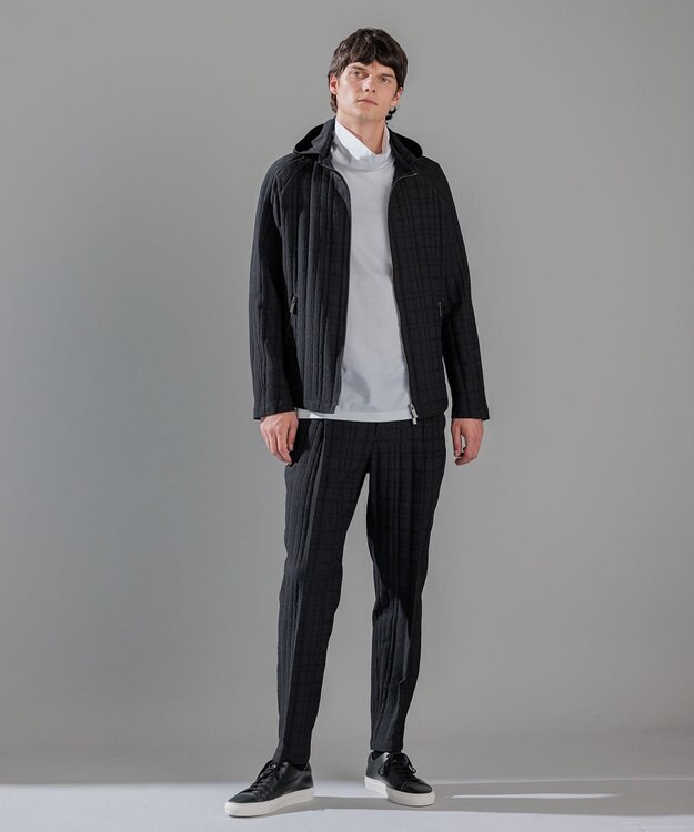 JOSEPH HOMME スビンソフトジャージー　タートルネックカットソー ホワイト系