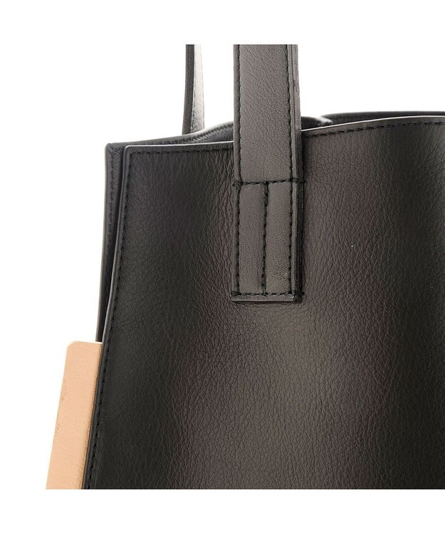 MioFIRANO CO-02 truss_tote bag トートバッグ 本革　MIOF. ミオフ BLACK