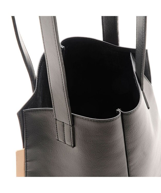 MioFIRANO CO-02 truss_tote bag トートバッグ 本革　MIOF. ミオフ BLACK