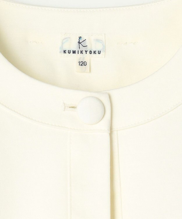 組曲 KIDS 【110-140㎝】 フラワーアーチワンピース＆ボレロジャケットセット ミントグリーン