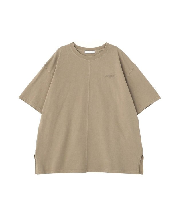 AMERICAN HOLIC バックロゴルーズＴシャツ Beige