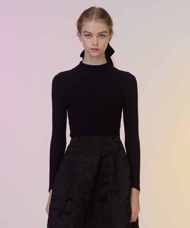 TOCCA 【洗える！】FILMS TURTLENECK タートルネックニット ネイビー系