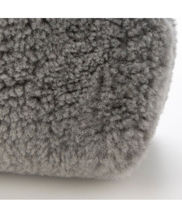 UNBILLION カシュカシュ cachecache / ボアボックスミニトートバッグ ライトグレー