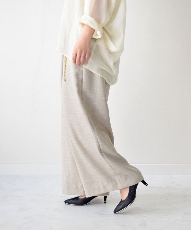 Bridget Birkin 【Bridget Birkin】メッシュ生地高寸パンプス ブラック雑材