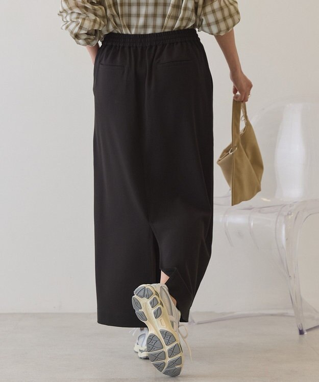 AMERICAN HOLIC 【イージーケア】ベイカータイトスカート Black