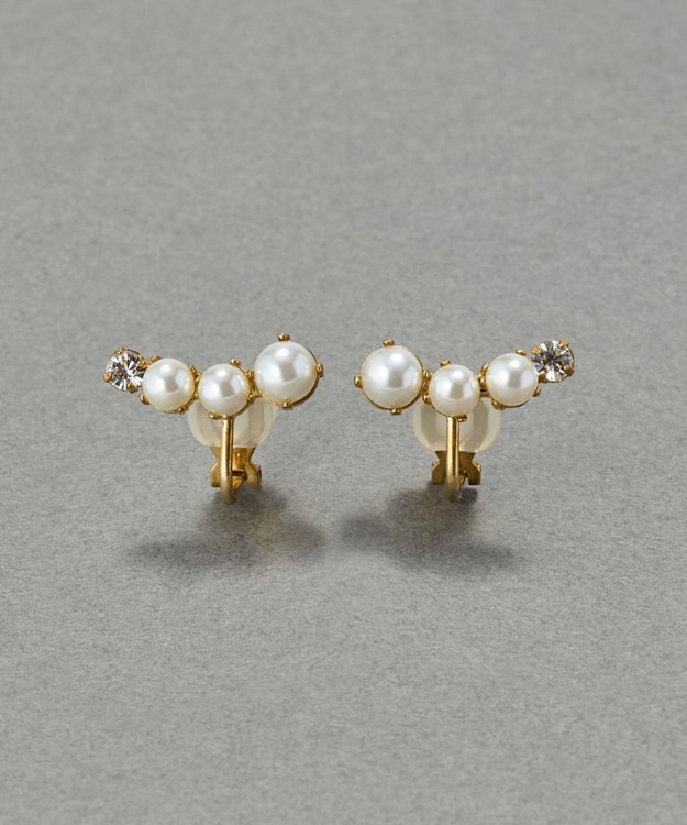 Phoebe 〈シリーズ累計販売5000点突破！〉リオデラパールイヤリング ゴールド