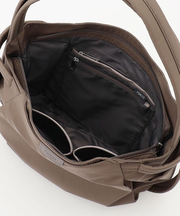 Y'SACCS 【ナイロンタフタ】トラベルショルダーリュック mini ベージュ系その他