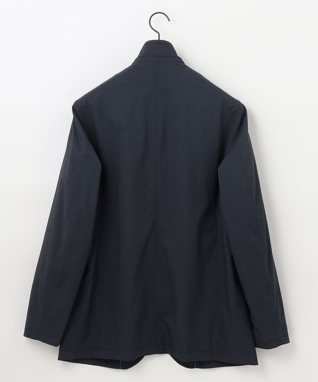 JOSEPH ABBOUD 【キングサイズ・撥水・ストレッチ】インタレースストレッチ ドライビング ジャケット ネイビー系