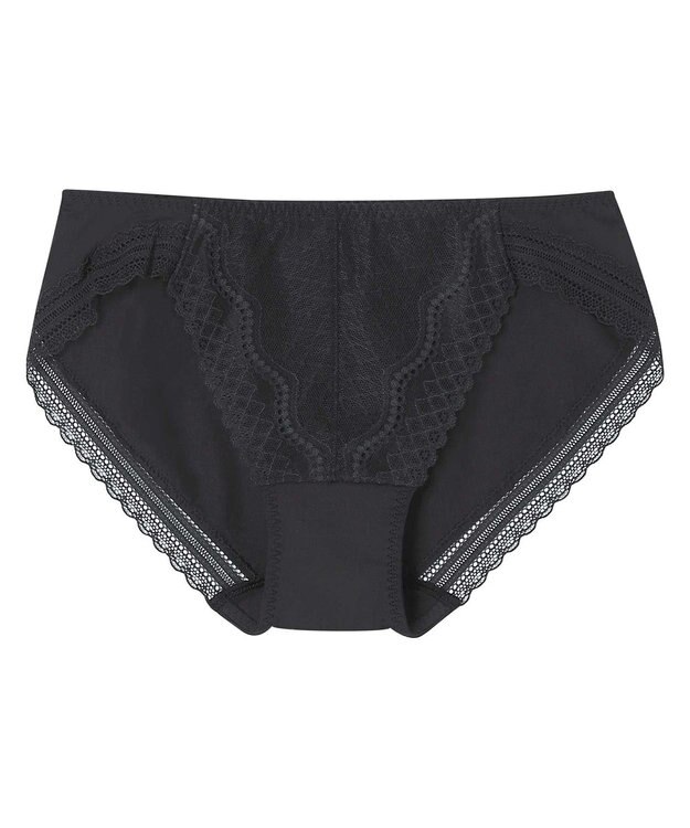 une nana cool 【リニューアル】364ブラ レース ショーツ ブラック