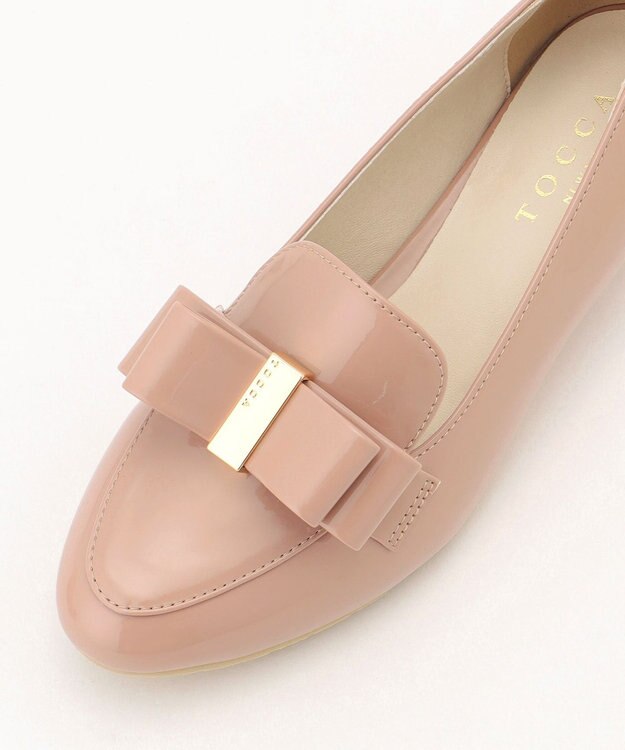 TOCCA 【晴雨兼用】RIBBON LAUFER RAINSHOES  ローファー ピンク系