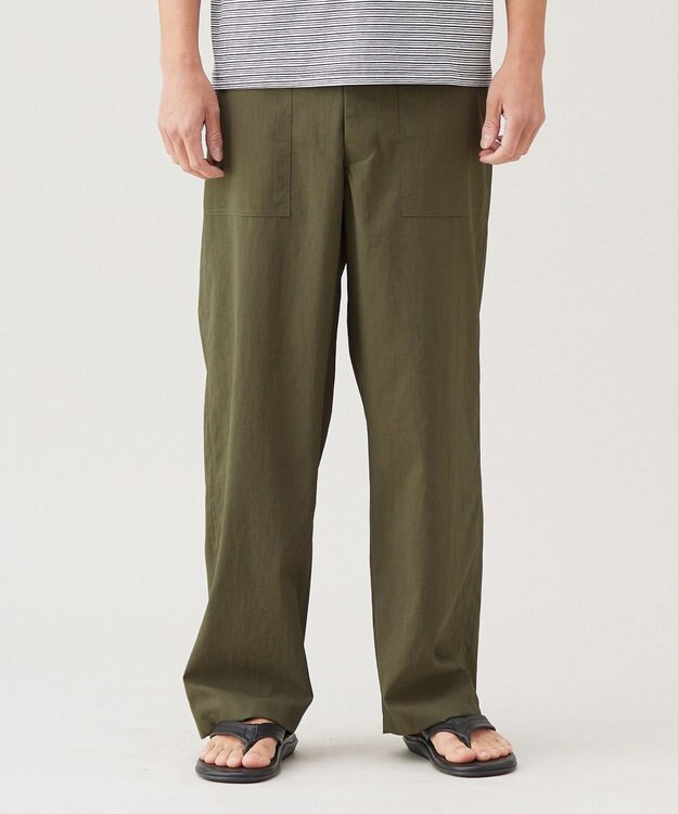 UNFILO MENS TENNEN TOUCH ベイカーパンツ カーキ