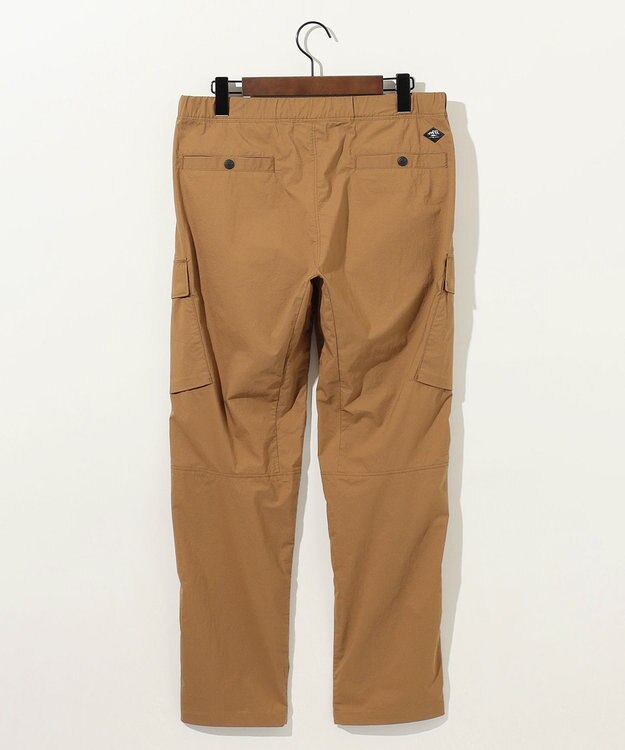 JOSEPH ABBOUD MOUNTAIN 【軽量】ハイパワーストレッチカルゼ トレッキングカーゴパンツ キャメル系