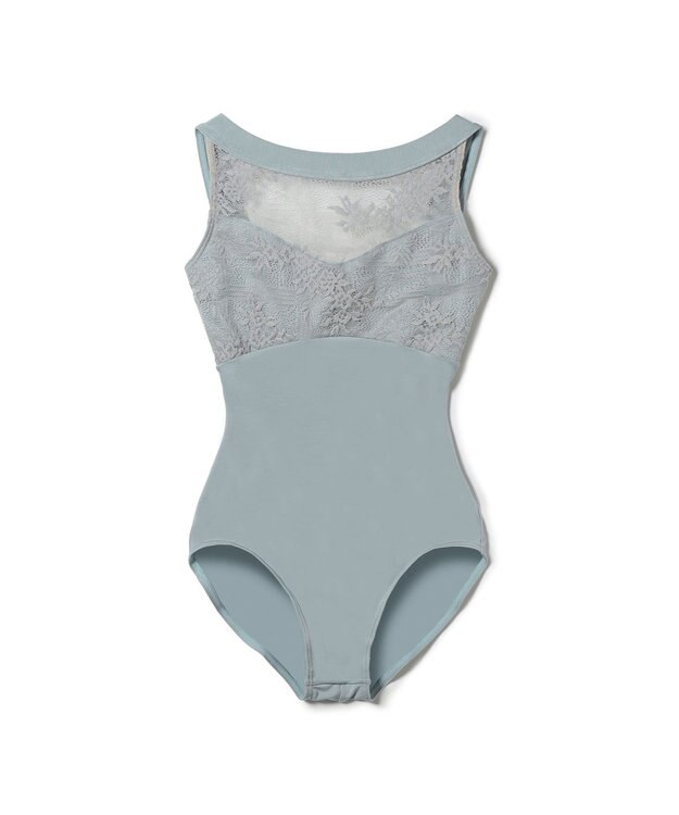 Chacott ノースリーブレオタード アクアグリーン