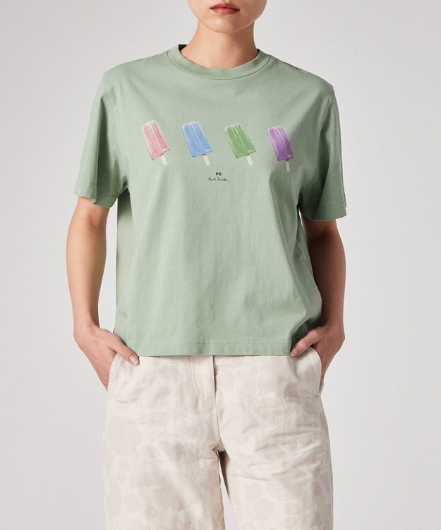 Paul Smith Ice Lolly 半袖Tシャツ ライトグリーン