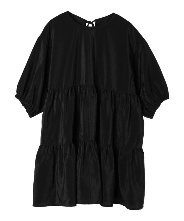 Green Parks ・ＥＬＥＮＣＡＲＥ　ＤＵＥ　ティアードチュニック Black