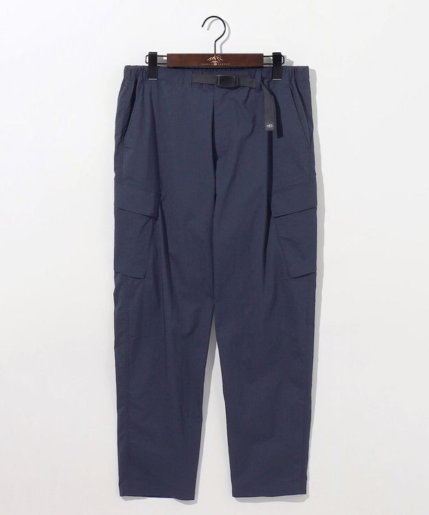 JOSEPH ABBOUD MOUNTAIN 【軽量】ハイパワーストレッチカルゼ トレッキングカーゴパンツ ネイビー系