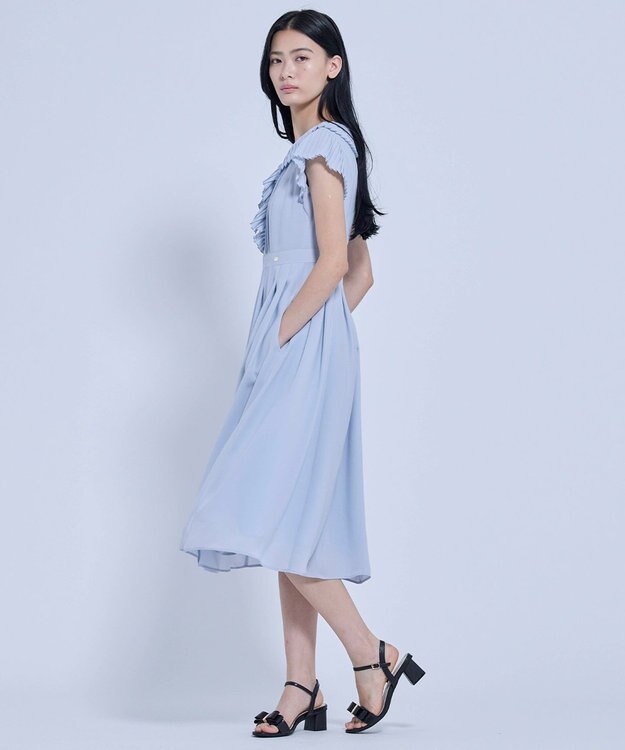 TOCCA 【00サイズあり】MILLEFEUILLE PARASOL ドレス サックスブルー系