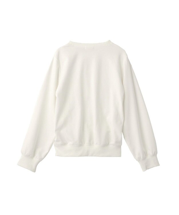 CRAFT STANDARD BOUTIQUE ミニ裏毛ツイストプルオーバー Off White