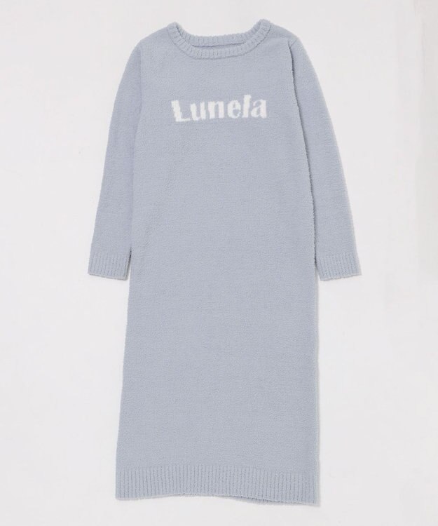 WEGO ロゴワンピース ブルー